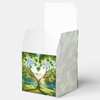 Trouwpaar Monogram Favoriet Box Bedankdoosjes