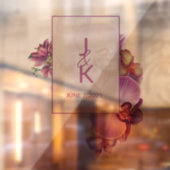 Trouwpaar Monogram Vloer Decal & Sticker (Vel 2)