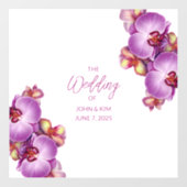 Trouwpaar Monogram Vloer Decal & Sticker (Vel)