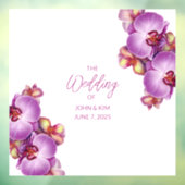 Trouwpaar Monogram Vloer Decal & Sticker (Vel 3)