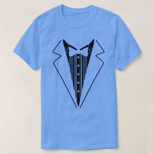 Trouwpak cool retro grafisch ontwerp T-shirt (Design voorkant)