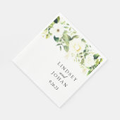 trouwpapier servet (Hoek)