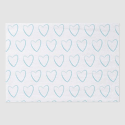 Trouwpatroon met mooi hart  tissuepapier (Voorkant)