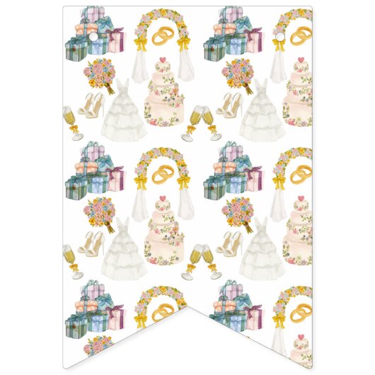 trouwpatroon - vlaggetjes (Tweede vlag)