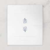 Trouwplaats kaarten-Wildflower Elegance (Buitenkant ongevouwen)