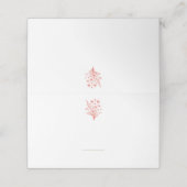 Trouwplaats kaarten-Wildflower Elegance (Buitenkant ongevouwen)