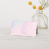 Trouwplaatskaarten | Dubbele plaatskaarten | Blanc (Achterkant)