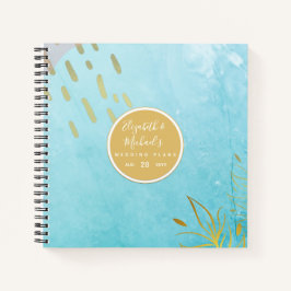Trouwplanner met budget persoonlijke trendy modern notitieboek