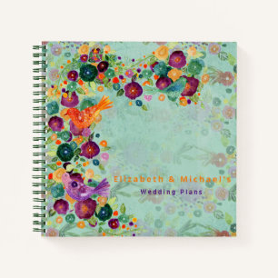 Trouwplanner met budget persoonlijke trendy modern notitieboek