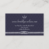 Trouwplanner Zeethema Zakelijke Kaarten Visitekaartje (Achterkant)