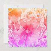 Trouwprofessioneel Minimalistisch Leuke Bloem Save The Date (Achterkant)