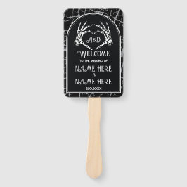 Trouwprogramma Handventilator Halloween Skelet Han Handwaaier