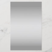 Trouwprogramma in grijs en blauw (Achterkant)