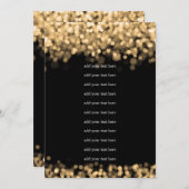 Trouwprogramma Inzet Gouden Lichten Programma (Voorkant / Achterkant)