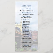 Trouwprogramma Pittsburgh Skyline van Smithfield Programma (Achterkant)