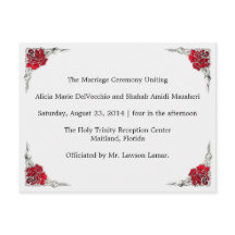 Trouwprogramma Shalicia