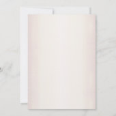 Trouwrepetitie Dinner Party Boho Pink Kaart (Achterkant)