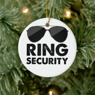 Trouwring Beveiliging Trouwring Keramisch Ornament