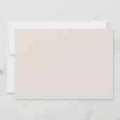 Trouwring boog elegante bruiloft save the date (Achterkant)