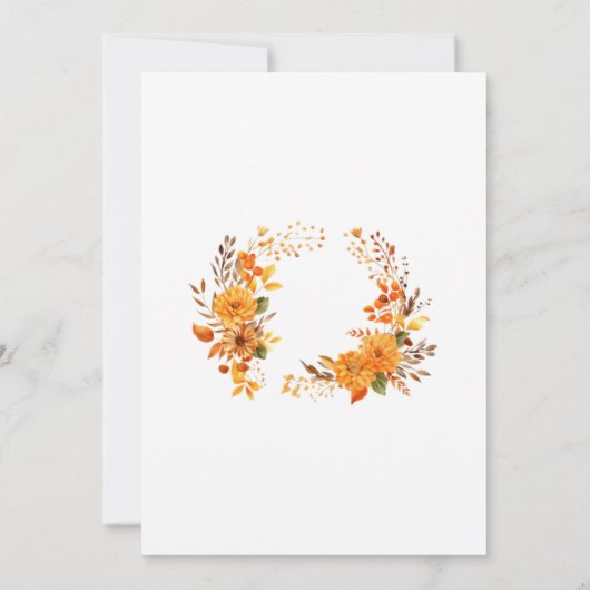 Trouwringen Elegante witte bruiloft Save The Date (Achterkant)