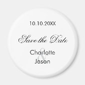 Trouwscript Save the Date Magneet (Voorkant)