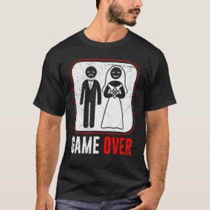 Trouwspel Voorbij Bruidegom Bachelorfeest T-shirt
