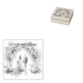 trouwstempel 	rubberstempel (Gestempeld)