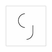 trouwstempel rubberstempel (Afrduk)