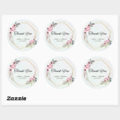 Trouwsticker Ronde Sticker (Vel)