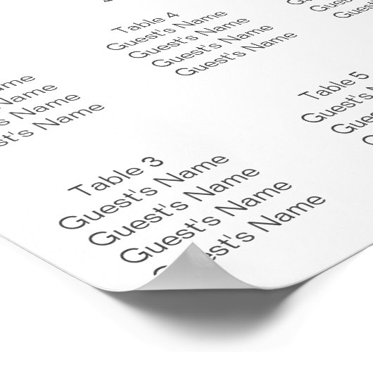 Trouwstoel Grafiek Zilveren Hart Vlinders Poster (Hoek)