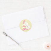 Trouwtaart Sticker (Envelop)