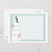 Trouwtaart Uitnodiging (Voorkant / Achterkant)