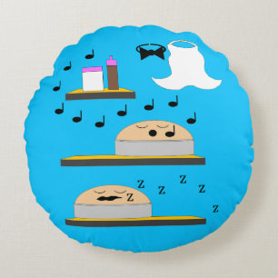 Trouwtaarten te Frosted Rond Kussen