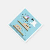 Trouwtaarten voor het bevriezen servet (Hoek)