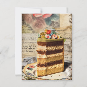 Trouwtaartpunt Briefkaart