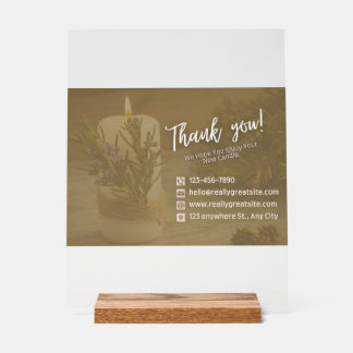 Trouwtafel Signs TrendUp Elegant Acryl Bord