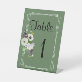 Trouwtafel voetstuk teken reclamebord met voetstuk