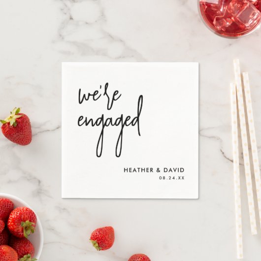 Trouwtijd Trouwfeest Servetten (Insitu)