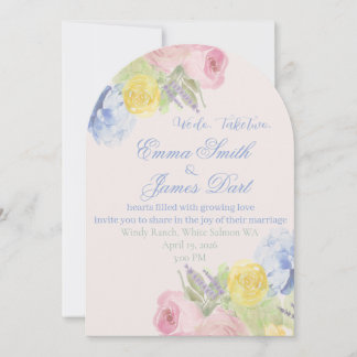 Trouwuitnodiging Kaart