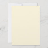 Trouwuitnodiging 'Ontmoet me bij het Ocean Beach' Kaart (Achterkant)