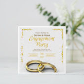 trouwuitnodiging Save The Dates Kaart (Staand voorkant)