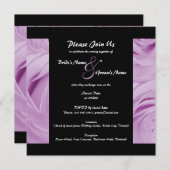 Trouwuitnodigingen - aanpasbaar kaart (Voorkant / Achterkant)