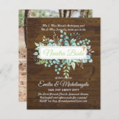 Trouwuitnodigingen Goedkoop MODERNE KAARTEN (Voorkant / Achterkant)