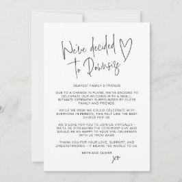 Trouwupdate Gedownscaled Kleinere Lettertype Aankondiging