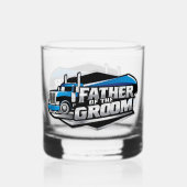 Trouwvaders whisky glas (Achterkant)