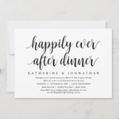 Trouwvlucht, Dinervaart en Dansen tot in de Eeuwig Kaart (Voorkant)