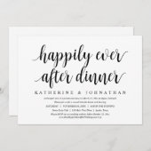 Trouwvlucht, Dinervaart en Dansen tot in de Eeuwig Kaart (Voorkant / Achterkant)