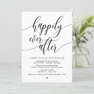 Trouwvlucht, Happily Ever After-feest Kaart