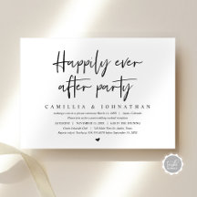 Trouwvlucht, Happily Ever After Feest