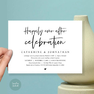 Trouwvlucht, 'Happily Ever After'-feest Kaart